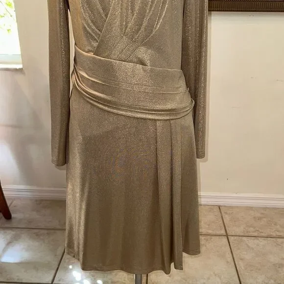 rose gold night dress Lauren By Ralph Lauren Black Makeda Ss Day Dress main image 0